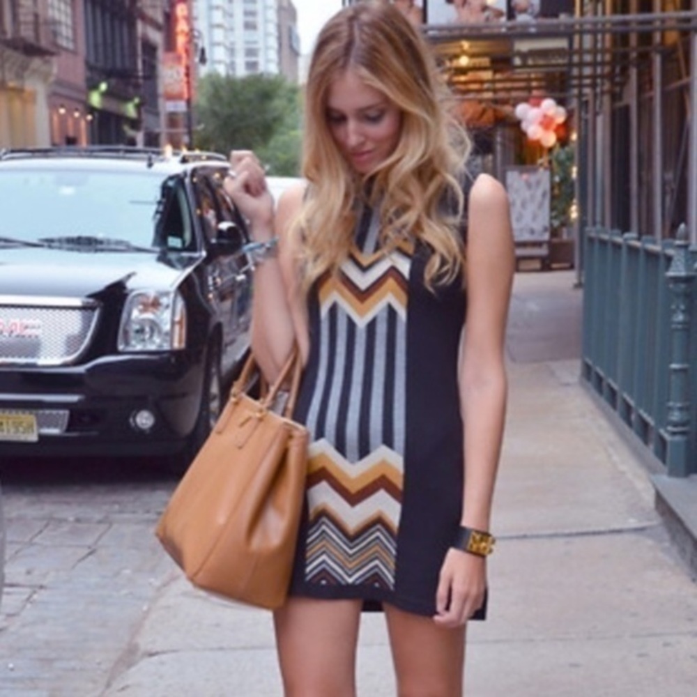 MISSONI for Target. Retro sleeveless boho mini-dress by iconic designer. Size XS